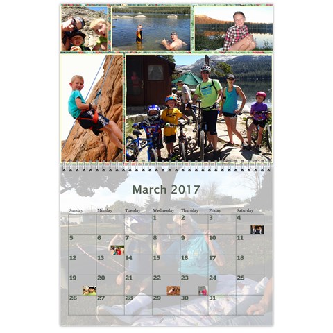 Gma Calendar 2017 By Robyn Ramsay Mar 2017