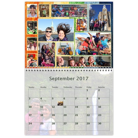 Gma Calendar 2017 By Robyn Ramsay Sep 2017
