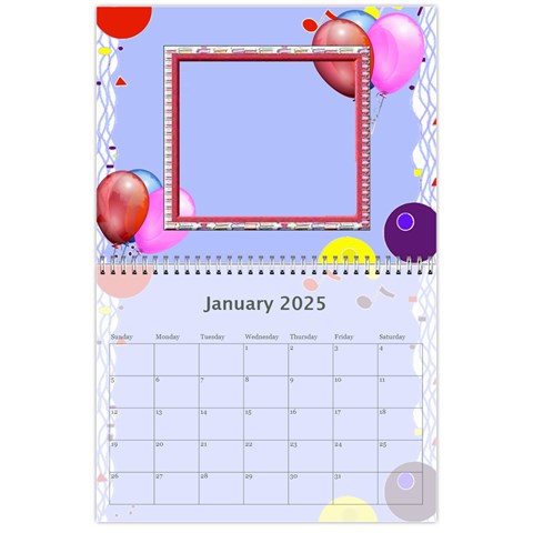 Pretty Pastels Calendar 2025 By Kim Blair Jan 2025