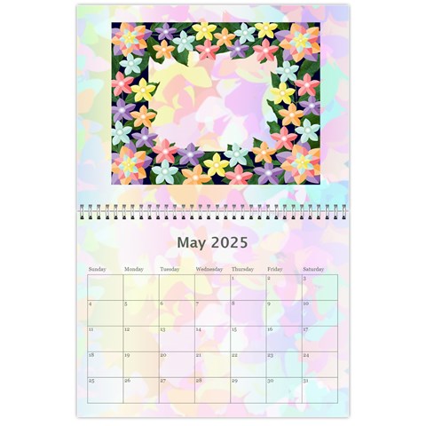 Pretty Pastels Calendar 2025 By Kim Blair May 2025