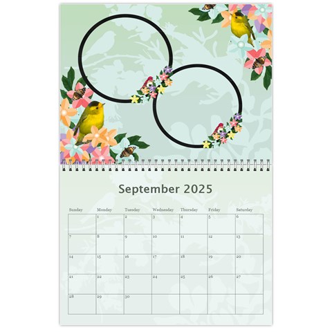 Pretty Pastels Calendar 2025 By Kim Blair Sep 2025