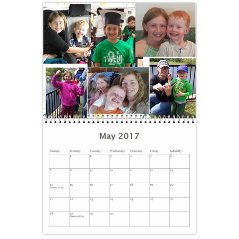 Calendar 2017  Finished By Mandy Morford May 2017