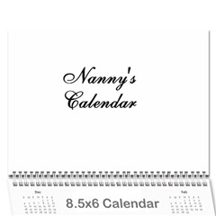 nanny - Wall Calendar 8.5  x 6 