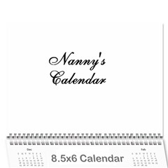 nanny - Wall Calendar 8.5  x 6 