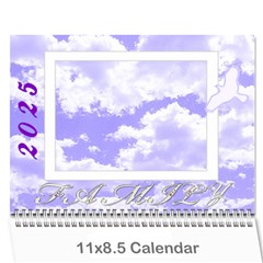 2025 Family quotes calendar - Wall Calendar 11  x 8.5  (12-Months)