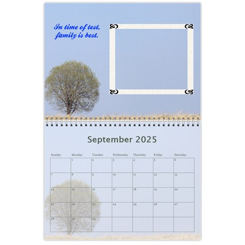 2025 Family Quotes Calendar By Galya Sep 2025