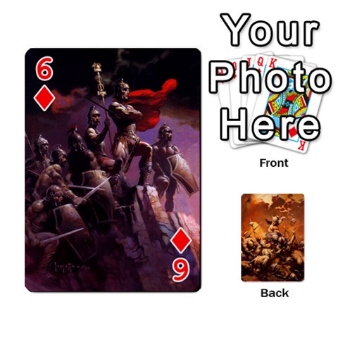 Baraja Frazetta By Fran Xab Front - Diamond6