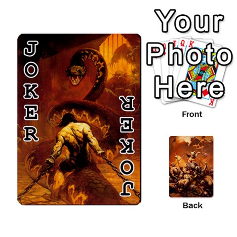 Baraja Frazetta By Fran Xab Front - Joker1