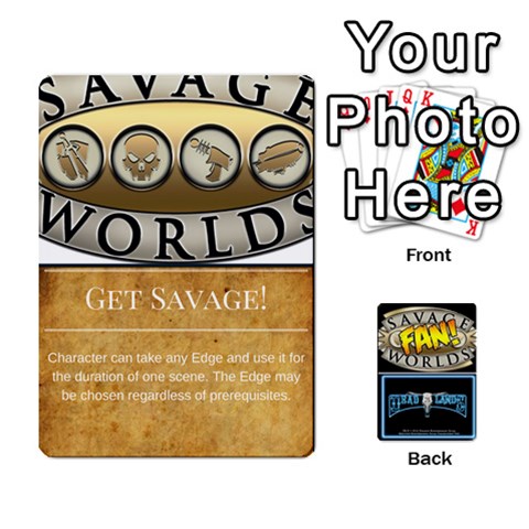 Ace Savage Worlds Mafia Style By Bryan Collars Front - DiamondA
