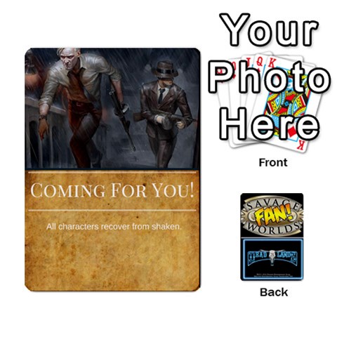 Ace Savage Worlds Mafia Style By Bryan Collars Front - ClubA