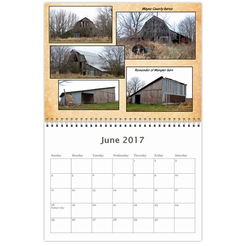 2017 Lois  Calendar  By Nancy Knutson Jun 2017