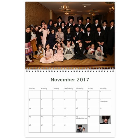 Mommy Calendar By Sara E  Goldberger Nov 2017