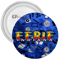 Eerie, Indiana logo badge - 3  Button