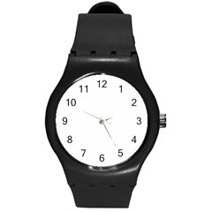 Round Plastic Sport Watch (M)