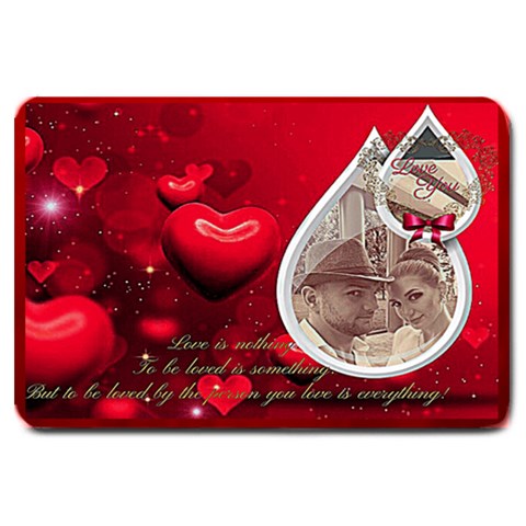 Red Background Finished  Doormat Format: Set Matching  Doormat Template s Product By Pamela Sue Goforth 30 x20  Door Mat