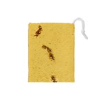 Egizia Yellow Bits Bag - Drawstring Pouch (Small)