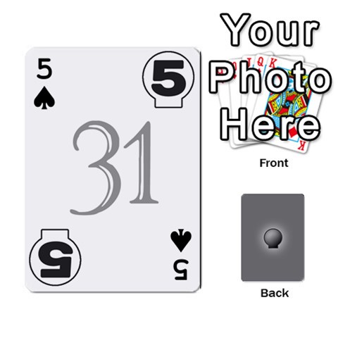 Skeleton Deck V1 By Kevan Davis Front - Spade5
