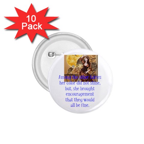 Fairy Encouragement Button By Shelleyww42 Gmail Com Front