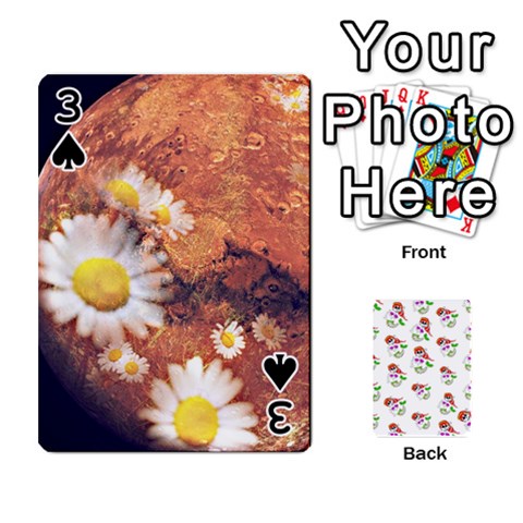Art Cards By Roxzano Front - Spade3