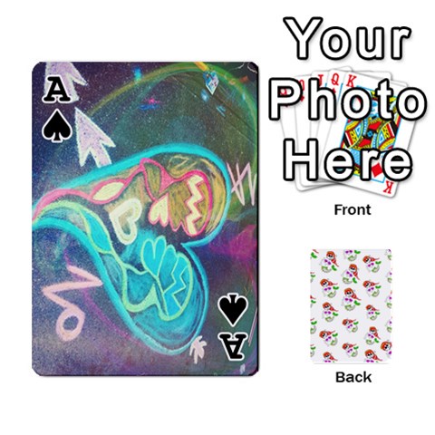 Ace Art Cards By Roxzano Front - SpadeA