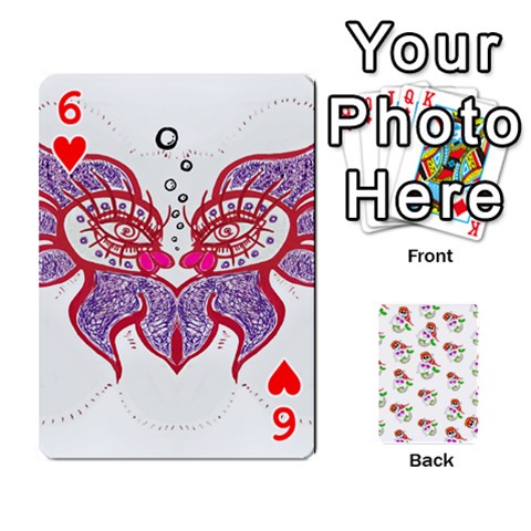 Art Cards By Roxzano Front - Heart6