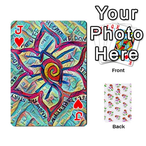 Jack Art Cards By Roxzano Front - HeartJ