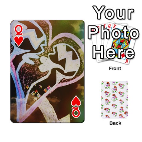 Queen Art Cards By Roxzano Front - HeartQ