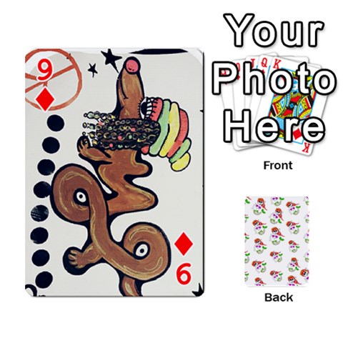 Art Cards By Roxzano Front - Diamond9