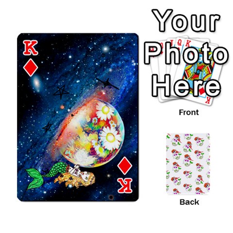 King Art Cards By Roxzano Front - DiamondK