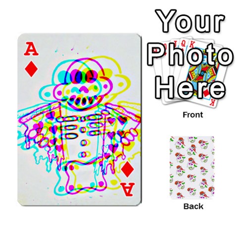 Ace Art Cards By Roxzano Front - DiamondA