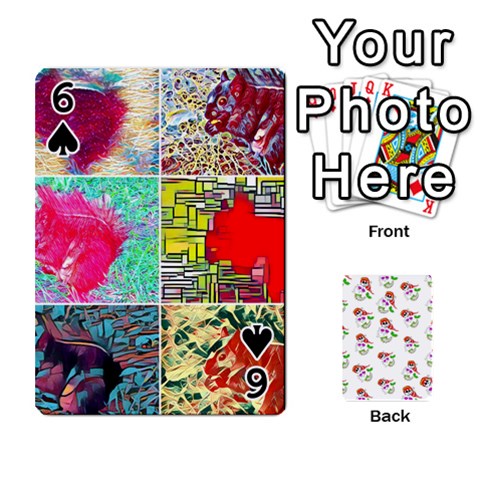 Art Cards By Roxzano Front - Spade6