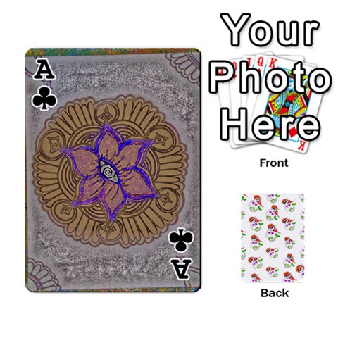 Ace Art Cards By Roxzano Front - ClubA