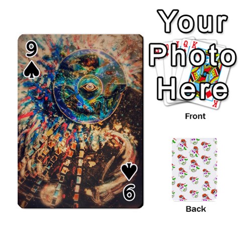 Art Cards By Roxzano Front - Spade9