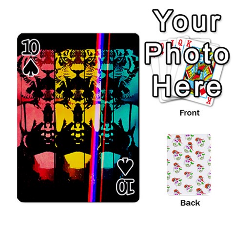 Art Cards By Roxzano Front - Spade10