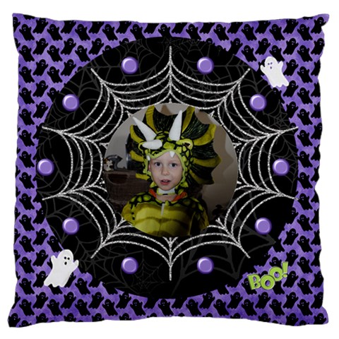 Halloween Cute Pillow By Terrydeh Front