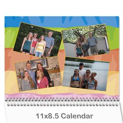 Megs calendar - Wall Calendar 11  x 8.5  (12-Months)