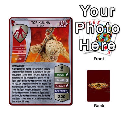 Heroscape Heroes 1 By Hassenfieffer Front - Heart8