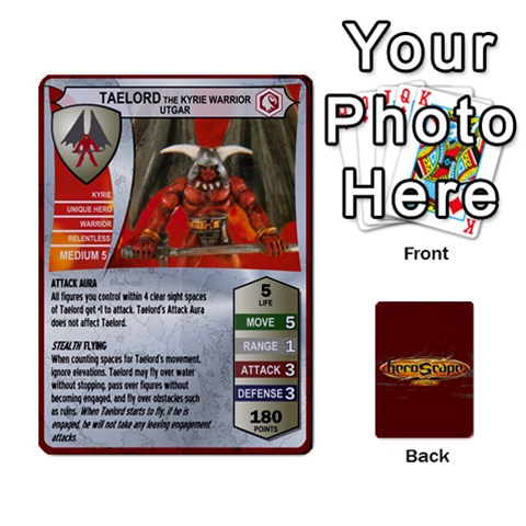 Heroscape Heroes 1 By Hassenfieffer Front - Diamond3