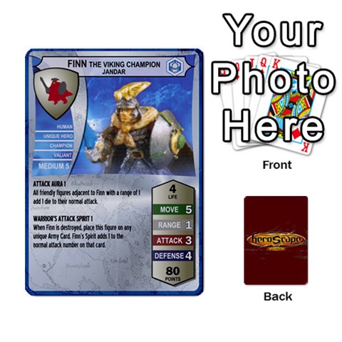 Heroscape Heroes 1 By Hassenfieffer Front - Spade9