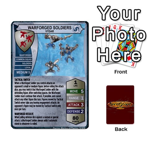 Heroscape Heroes 4 By Hassenfieffer Front - Diamond5
