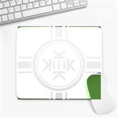 a proud kekistani mousepad - Large Mousepad