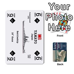 Naval War - Ship Deck - Playing Cards 54 Designs (Rectangle)