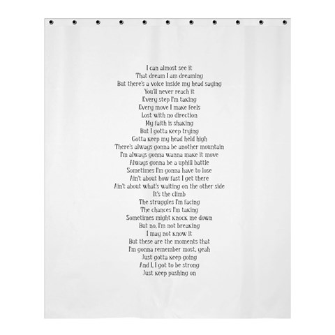 By Angie 60 x72  Curtain
