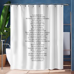 Shower Curtain 60  x 72  (Medium)