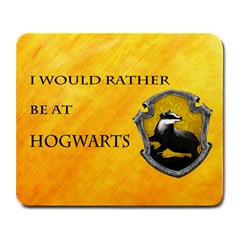 Hufflepuff mouse pad - Large Mousepad