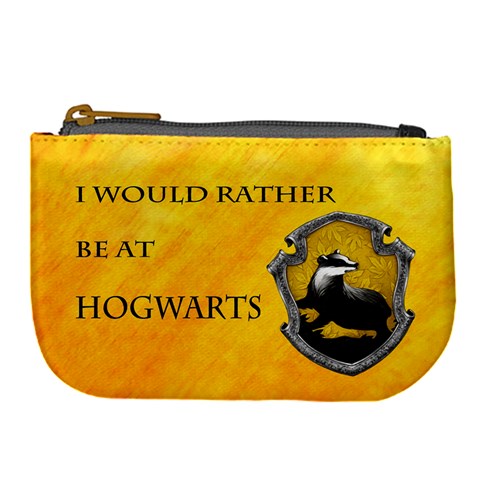 Hufflepuff Coin Purse By Filipe Santini Front