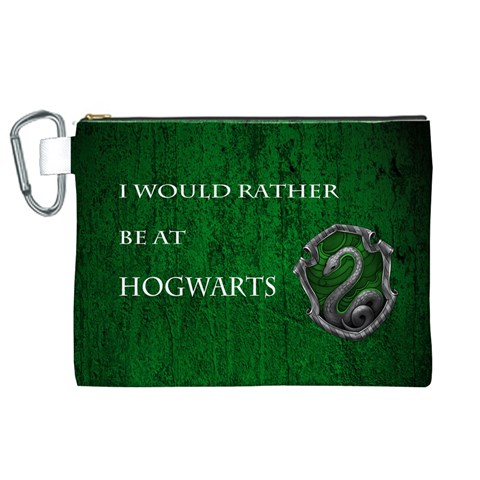 Slytherin Cosmetic Bag By Filipe Santini Front