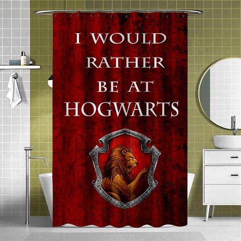 Gryffindor Shower Curtain By Filipe Santini Curtain(48  X 72 ) - 42.18 x64.8  Curtain(48  X 72 )