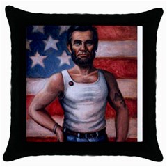 Throw Pillow Case (Black)