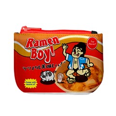  Ramen Boy  Label - Mini Coin Purse